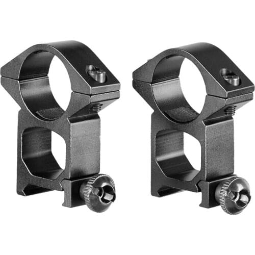 AR 15 Tactical Lightweight High Profile 25.4mm Scope Mount Fits 20mm Picatinny Weaver Rail 11mm Dovetail System For Hunting