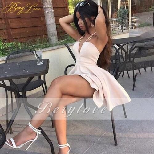 BERY LOVE Women's Dresses Above The Knee