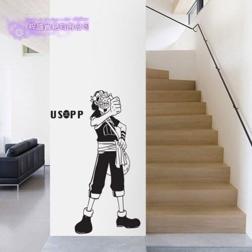 ONE PIECE Usopp Decal Japanese Cartoon Wall Sticker Vinyl Decal Decor Home Decorative Decoration