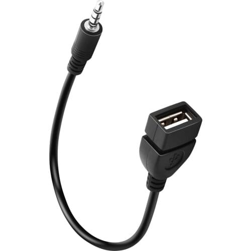 Male to female Car Audio AUX Converter Adapter Cable for Honda civic fit crv accord jazz city for mazda 3 6 2 cx5 Lada kia