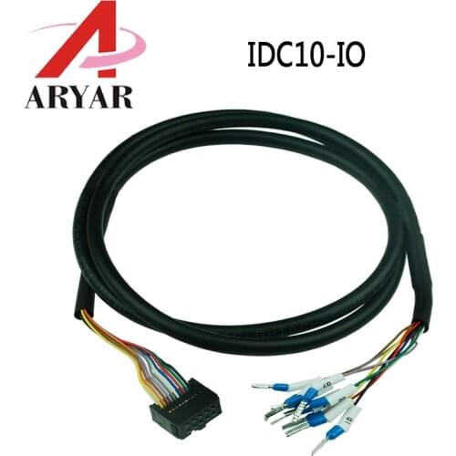 Serv IDC10 IO cable Extension Cable 10Pin Adapter Cable IDC10 converter terminal with numbered cable IO signal cable 10P 2.54mm