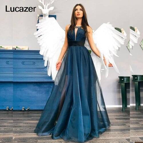 Lucazer Womens Satin Dresses