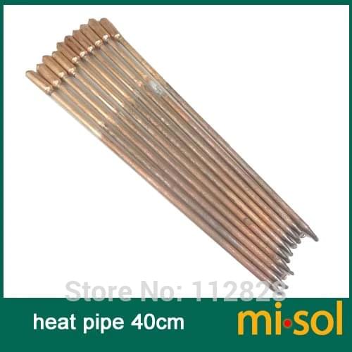 10pcs/lot of copper heat pipe (40cm), for solar water heater, solar hot water heating