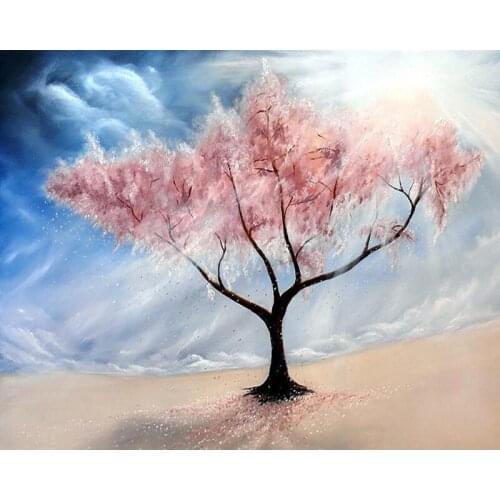 A14924 11CT/14CT/18CT/25CT/28CT oil scenery patterns Counted Cross Stitch DIY Cross Stitch Kits Embroidery Needlework Sets