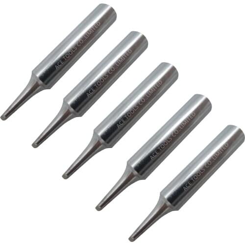 Soldering Tip T18-CF1 Bevel 1mm Fit HAKKO FX-888 FX-888D FX-8801 FX-600 Lead Free Iron Bit Nozzle Handle Pencil Welding