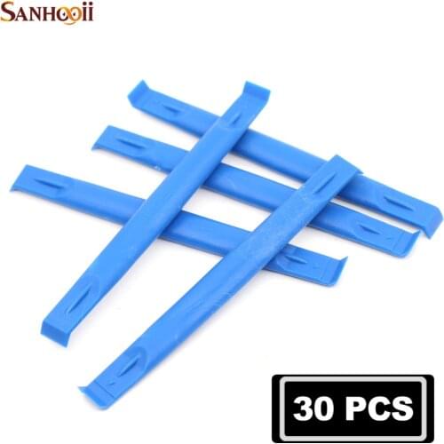 SANHOOII 30pcs Dual Curve Heads Mobile Phone Repair Tools Kit Spudger Pry Screen Opening Tool Set for iPhone 4 4s 5 5s 6 Plus