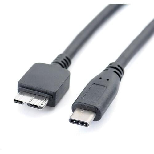 USB 3.1 Type-C to USB 3.0 Micro B Cable Connector For Hard Drive Smartphone CELL PHONE PC