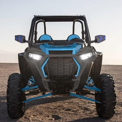 Mirrors 1.75 " - 2" UTV Adjustable rear view mirror side mirrors for Polaris Ranger RZR XP 1000 900 800 for Can-am maverick x3