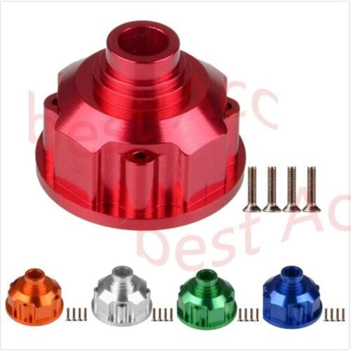 1Pc Aluminum Carrier Differential Case For RC Crawler Car Part 1/10 Traxxas E-Revo 2.0 VXL Brushless 86086-4 Replaces #8681X