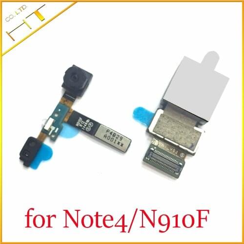 10pcs Original tested Big Rear Back camera & small front Facing Camera Flex Cable Module for Samsung Galaxy Note 4 N910F/ Note4