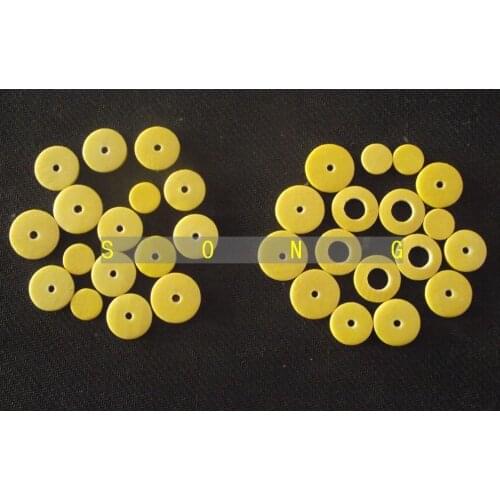 2 set Flute Pads:Open hole Flute pads 17 open and 16 close part