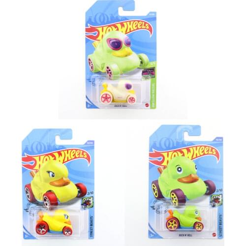 2020-132 DUCK N ROLL Original Hot Wheels Mini Alloy Coupe 1/64 Metal Diecast Model Car Kids Toys Gift
