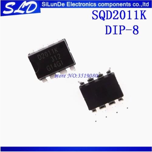 Free Shipping 50pcs/lot SQD2011K SQD2011 D2011K DIP8 new and original in stock