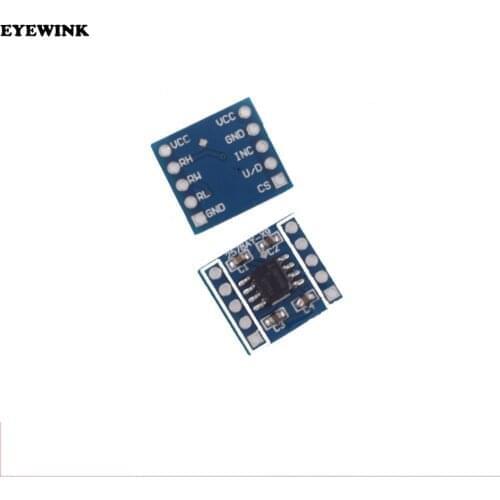 X9c104 digital potentiometer module 100 digital potentiometer to adjust the bridge balance