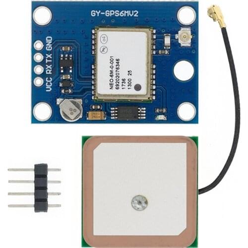 GY-NEO6MV2 New NEO-6M GPS Module NEO6MV2 with Flight Control EEPROM MWC APM2.5 Large Antenna for Arduino
