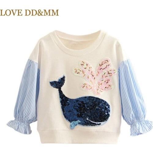 LOVE DD&MM Long Sleeve Shirts For Girls