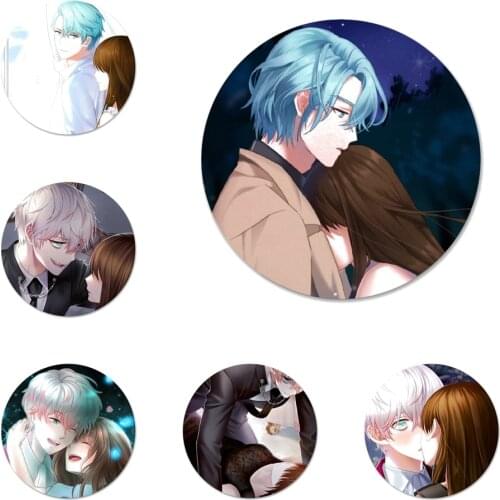 Mystic Messenger Ray Saeran route Brooch Pin Cosplay Badge Accessories For Clothes Backpack Decoration Gift 58mm