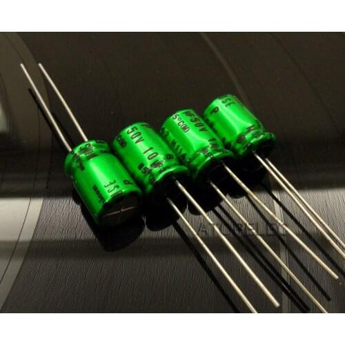 1pc NEW Nichicon MUSE BP ES 10uF/50V (Bi)Non Polar Nonpolar Bipolar HiFi Audio Capacitor