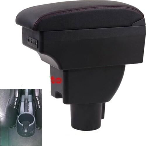 For kia picanto Armrest Box Universal Car Central Armrest Storage Box modification accessories