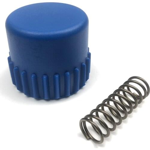 2 PCS/SET Trimmer Bump Knob & Spring fit for Husq varna T35 String Trimmer Head Replace OEM For 537185801 537186001