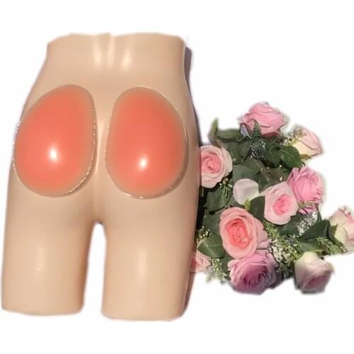 Self-adhesive layer can be reused silicone Women Butt Hip Up Padded Enhancer M