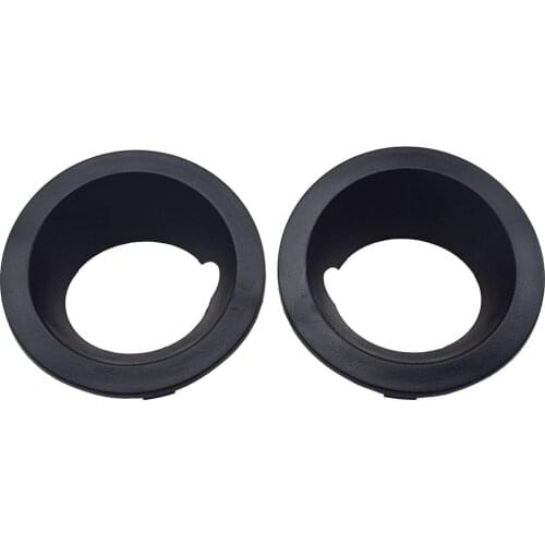 1 Pair Left + Right Front Bumper Fog Light Foglamp Ring Cover Cap For BMW X3 E83 2004 2005 2006 51113400911 51113400912