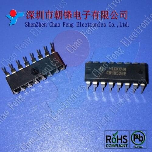 10PCS CD4052BE DIP16 SN74HC244N DIP20 SN74LS02N SN74LS08N DIP14 New original