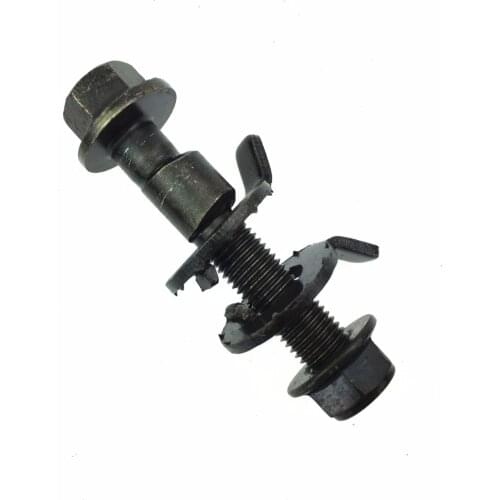 Automotive wheel alignment tire fittings Screw adjustment camber angle bolts Black 10.9 bolts -15mm 2pcs