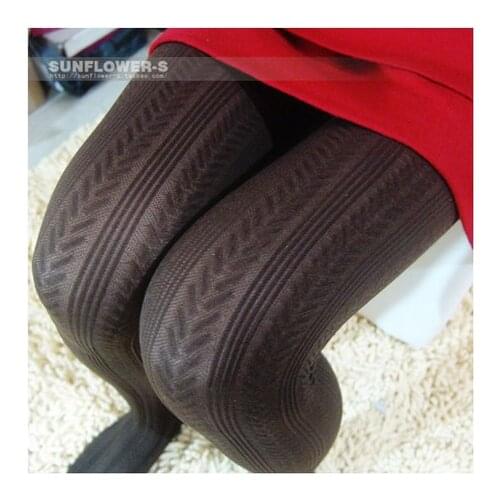 Black Women Temptation Sheer Mock Suspender Tights Cat Pantyhose Stockings Cool Mock Over The Knee Double Stripe Sheer Tights