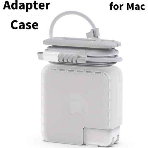 Travel Cord Organizer Compatible with Apple Macbook Charger, Protective Case for Magsafe USB C Power Adapter 61W 60W 16.5V 20.3V