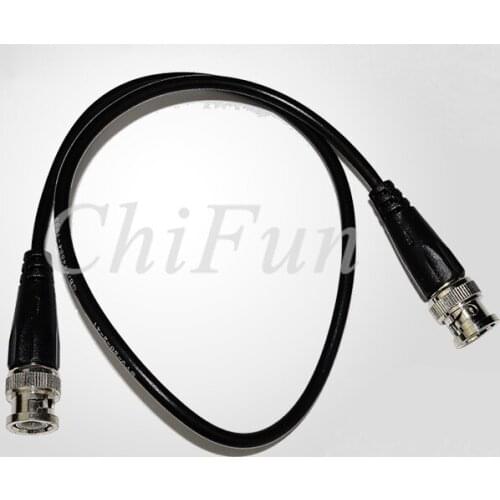 3pcs/lot General source signal generator output line BNC to BNC line Q9 line oscillograph probe line 50cm length