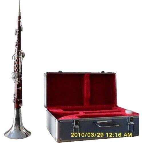Suona annatto Chinese national musical instrument and keyZurna mahogany medianly key zurna clarinete clarinet klarnet Aidekar