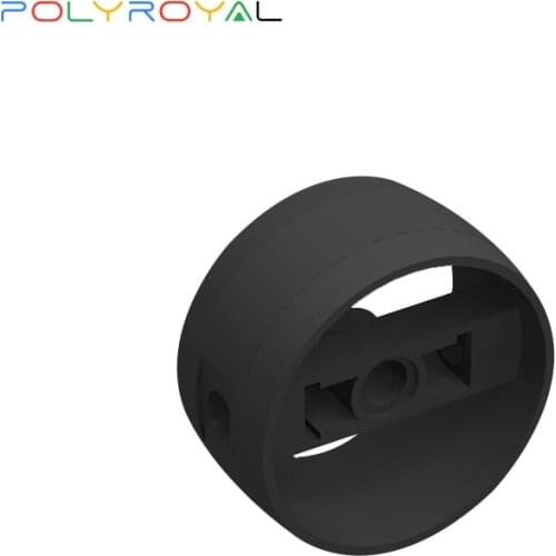 POLYROYAL Building Blocks Technology parts 4x4 cylindrical parts with key holes 10 PCS Educational toy for children 41531