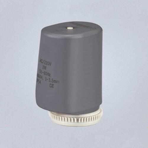 Normally Open Normally close Thermal Electric Actuator for Manifold in flooring Heating System parts 220V radiator Actuator