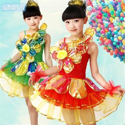 New Children Modern Dance Costumes Kids Child Sequin Competition Jazz Stage Performance Clothing free shipping