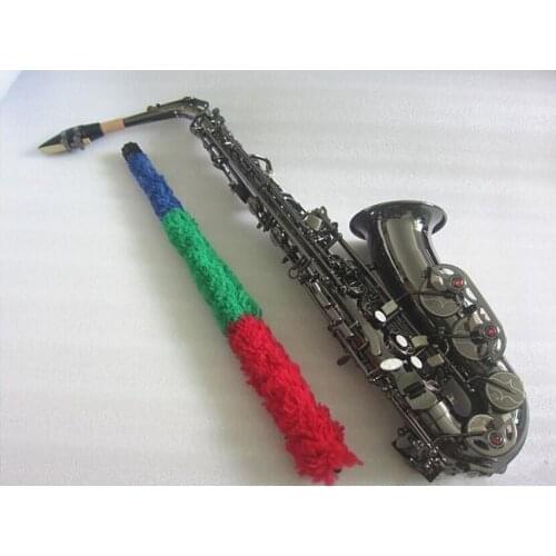 New all Black Nickel Alto saxophone professional Musical Instruments saxophone Tone E Sax With Mouthpiece Free