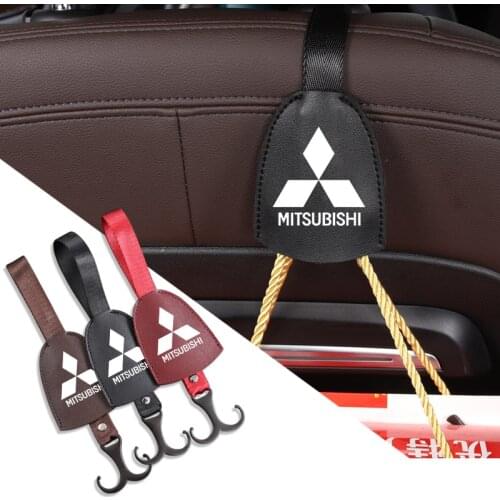 Portable Hanging Storage Hook up Universal Auto Interior Accessories For Mitsubishi Mirage Attrage Pajero Sport Lancer ASX L200