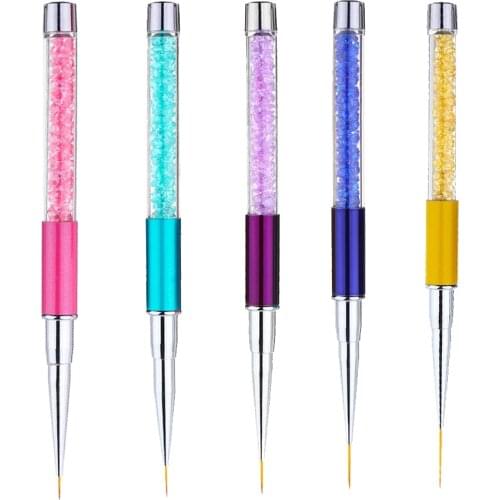 Pro UV Gel and Liner Brush Nail Art Brush Nail Painting Brush Pen for DIY Salon