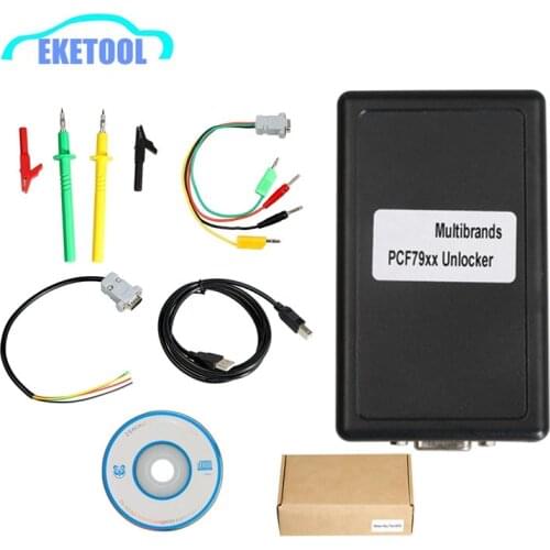 OBD2 Multibrands PCF79xx Unlocker Auto Key Programmer Renewing Original Remote Key Supports For BMW Keys Renew Free Shipping