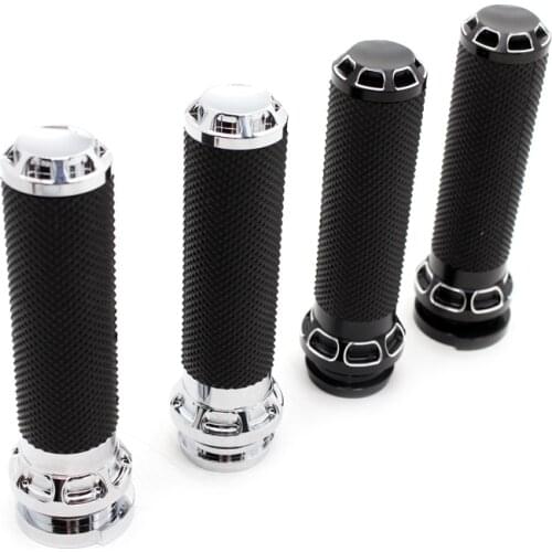 Motorcycle 1''25mm Handlebar Electronic Throttle Hand Grips For Harley Touring Road King Street Glide FLHX Softail Deluxe FLSTN
