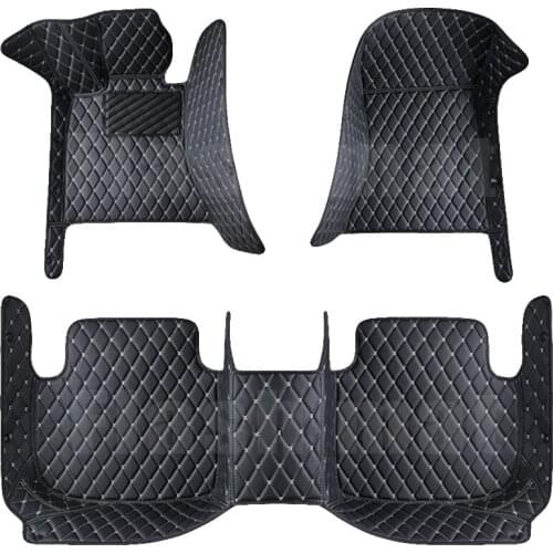 High Quality Leather Car Floor Mats for Mercedes E-CLASS W210 W212 W213 C207 C238 Convertible A207 A238 T-Model Car Accessories