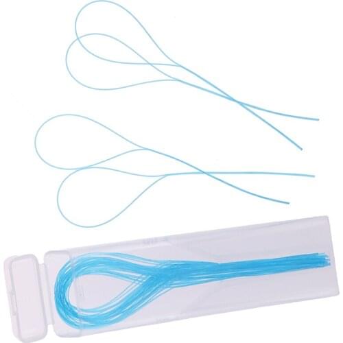 Dental High Quality 35pcs/set Floss Threaders Tooth Floss Holders Between Orthodontic Braces Bridge