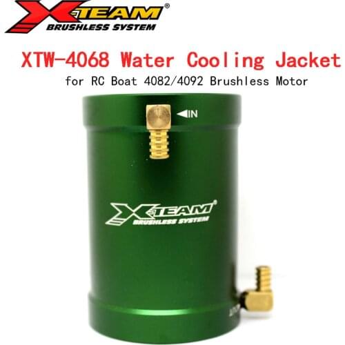 X-TEAM 4068 All-metal Water Cooling Jackets for RC Boat 4092 4082 Brushless Motor