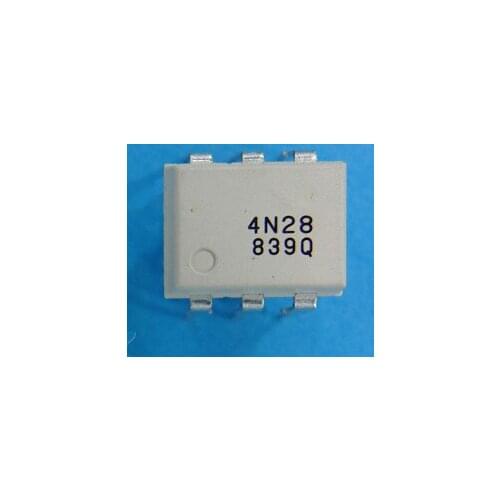 10PCS/LOT 4N28 DIP-6 Optocoupler Photoelectric coupling