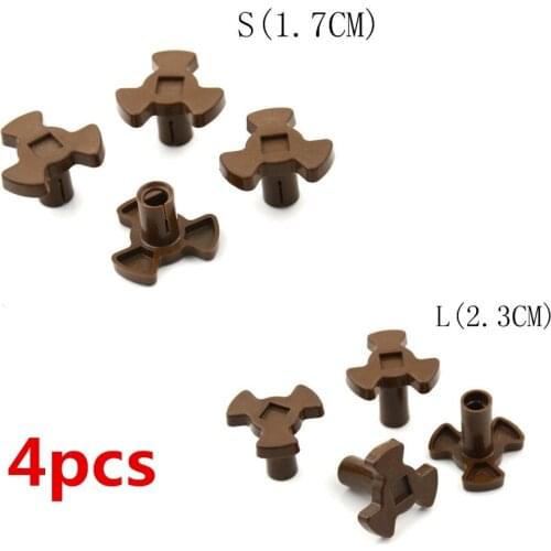 4Pcs/lot Universal Turntable Coupler Microwave Oven Turntable Roller Guide Support Coupler Tray Shaft