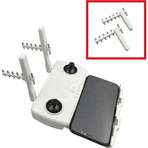 2pcs Remote Controller Yagi Antenna Signal Amplifier Range Extender for Hubsan Zino Pro Plus RC Drone Model DIY Accessories