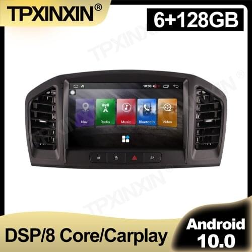 128GB Android 10 Car Radio For Buick Regal Insignia 2009 2010- 2013 Multimedia Auto Video DVD Player Navigation Stereo GPS 2 din