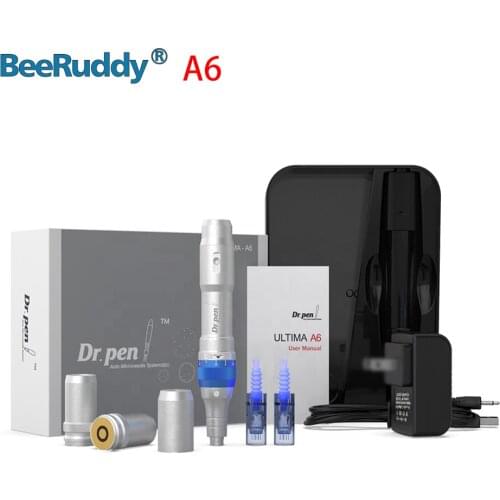 BeeRuddy Dr.Pen A6 Auto Micro Needle Wireless and Wired Microneedle Pen Electric Micro Rolling Derma Stamp Therapy