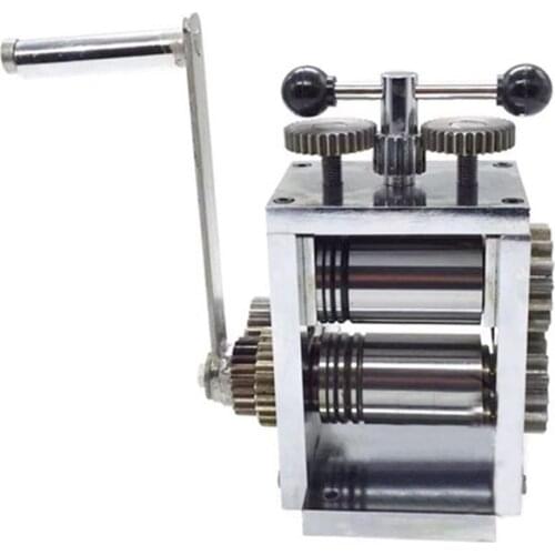 1PC Manual Stainless Steel Jewelry Processing Bending Machine For Manual Gold Earrings Bracelet Compression Line Bending Machine