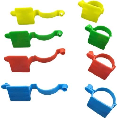 200 pcs Chicken foot ring Pheasant ring pigeon Quail Bird Duck foot ring Goose ring Poultry carry tools